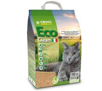 Lettiera Eco Clean 10 L Lettiera Gatti agglomerante Biodegradabile si getta nel