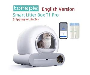Lettiera Gatti Autopulente Elettronica 65L Anti Odore Automatica Silenziosa