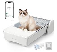 LETTIERA GATTO AUTOPULENTE AUTOMATICA CON APP APERTA PER GATTI INTELLIGENTE