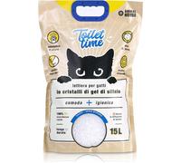Lettiera in Cristalli di Silicio per Gatti 15 Lt. Naturale