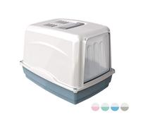 Lettiera per cani e gatti Vicky - Verde - 54x39x39h cm