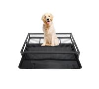 Lettiera per Cani, Porta Assorbenti per pipì Vasino per Cani, Riutilizzabile per Interni Ed Esterni, Vassoio per Addestramento per Animali Domestici, per Cuccioli e Cani di