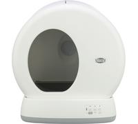 Lettiera per gatti autopulente 53 × 55,5 × 52 cm bianca