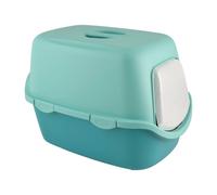 Lettiera Per Gatti Cathy Blu' Ottonio Azzurro 38x29x55 Cm Stefanplast