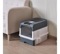 Lettiera per Gatti con Cappuccio, Toilette per Gatti Chiusa e Coperta Vassoio