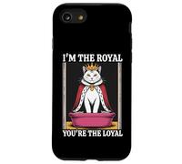 Lettiera per gatti con scritta in inglese "I'm The Royal You're The Loyal - Funny Cat" Custodia per iPhone SE (2020) / 7 / 8