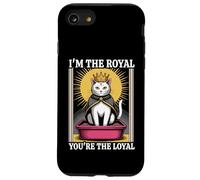 Lettiera per gatti con scritta in inglese "I'm The Royal You're The Loyal - Funny Cat" Custodia per iPhone SE (2020) / 7 / 8