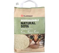 Lettiera per Gatti Di Soia, Granulato Fine Agglomerante, 2,5 Kg, per 6 Settimane
