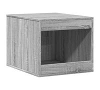 Lettiera per gatti in legno Sonoma, 47 x 59 x 42 cm, mobile per gatti con design nascosto e uso versatile come casetta per gatti, tavolino portaoggetti per gatti al chiuso