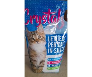LETTIERA PER GATTI IN SILICIO SABBIA GATTO IN CRISTALLI 150 LT OFFERTA