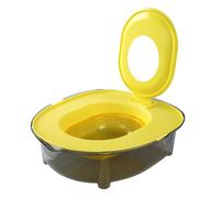 Lettiera per gatti - Parte superiore aperta antiscivolo di grandi dimensioni, vassoio antispruzzo rimovibile, materiale PP e PET resistente, design facile da pulire | Toilette per animali domestici pe