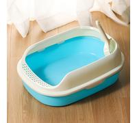 Lettiera per Gatti Vasino per Gattini con Lati Alti Lettiera Portatile per