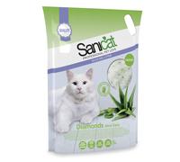 Lettiera Sanicat Diamonds Aloe Vera - Set %: 3 x 5 L (ca. 7 kg)