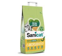 Sanicat - Lettiera per gatti in tutolo di mais riciclato | Assorbimento superiore e controllo degli odori | Prodotto ecologico e biodegradabile | Formato 6 L