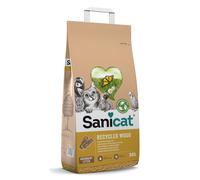 Lettiera Sanicat Recycled Wood - Set %: 2 x 20 L
