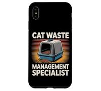 Lettiera specializzata nella gestione dei rifiuti di gatto Custodia per iPhone XS Max