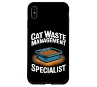 Lettiera specializzata nella gestione dei rifiuti di gatto Custodia per iPhone XS Max