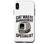Lettiera specializzata nella gestione dei rifiuti di gatto Custodia per iPhone XS Max