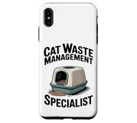 Lettiera specializzata nella gestione dei rifiuti di gatto Custodia per iPhone XS Max