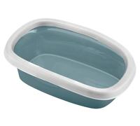 Lettiera Sprint 20, bianca e blu, 58 x 39 x 17 cm, Stefanplast