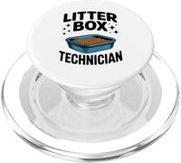 Lettiera tecnica gatto amante dei gatti PopSockets PopGrip per MagSafe