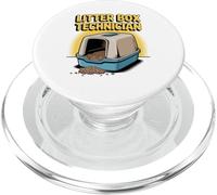 Lettiera tecnica gatto amante dei gatti PopSockets PopGrip per MagSafe