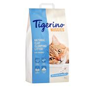 Lettiera Tigerino Nuggies - Fiori di cotone - Set %: 2 x 14 L (ca. 28,4 kg)