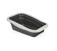 Lettiera Toilette aperta Nella con Cornice per gatti 56x36,5x18h