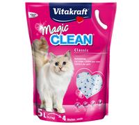 Magic Clean per lettiera per gatti - in scaglie di silicio - 5 L - Vitakraft