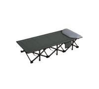 Lettini da campeggio singoli for adulti, letto pieghevole da viaggio portatile for il riposino la marcia, for esterni uso domestico, lettino piccolo, poltrona reclinabile accompagnatori(Green,Large)