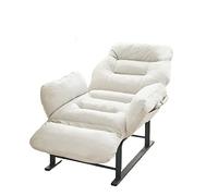 Lettini da giardino,sedie a sdraio ,sedia sdraio imbottita da casa,I morbidi cuscini in stile divano si adattano meglio al corpo e la protezione di vari materiali è più confortevole ( Color : Gray , S