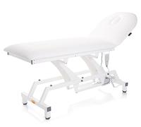 Lettino BLU per visita medica fisioterapia ELETTRICO CON RUOTE Piano da 90 cm Made in Italy Lytus Art. MI393BLU