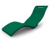 Lettino chaise longue giardino spa ergonomico Arkema Design Serendipity Dimensioni 180x60xh 70 cm -14 kg verde verde