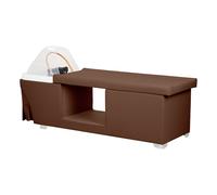 Lettino con lavatesta per parrucchieri | Gabbiano Head Spa MALDIVES (marrone)