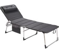 Lettino crespo al-363 deluxe grigio scuro