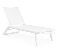 Lettino Cruise C-Ruote Bianco Gk50