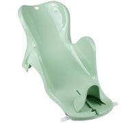 THERMOBABY - Lettino da bagno per neonati - DAPHNE - Comodo, Regolabile e Compatto - Dalla nascita fino a 8 mesi - 2 ventose - Poco ingombrante, facile da staccare - Made in France - Verde Celadon