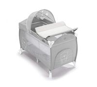 CAM Il Mondo del Bambino - art.L113/T247 - Lettino Daily Plus - perfetto da 0 a 36 mesi - TEDDY GRIGIO