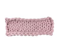 Lettino da davanzale Aumüller a maglia grossa - Rosa