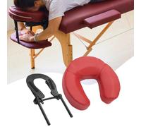Lettino da massaggio con supporto per il viso con cuscino a forma di U, comfort