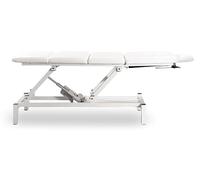 Lettino da Massaggio Fisioterapia Elettrico 4 Sezioni 190x65x55/85cm Benotti Ascot Bianco