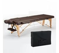 Lettino da massaggio pieghevole portatile per extension ciglia e trattamenti di bellezza, altezza regolabile con borsa per il trasporto, soluzione leggera da salone