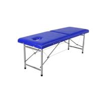 Lettino da massaggio pieghevole portatile pieghevole con foro for la testa, letto for tatuaggi largo 80 cm, letto for fisioterapia, for salone spa, tatuaggio, bellezza(Color 2)