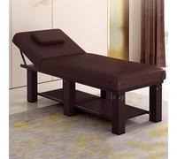 Lettino da Massaggio Professionale con Schienale Regolabile, Lettino Fisioterapia con Poggiatesta Rimovibile for SPA, for Estetica, Parrucchiere, Tatuaggi e Massaggi