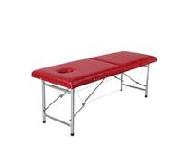 Lettino da massaggio professionale largo 70 cm, pieghevole, portatile, leggero, con foro for la testa, rinforzo a doppia barra, adatto for spa, salone, tatuaggi, bellezza(Color 7)