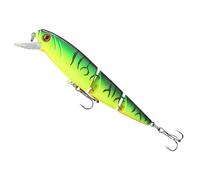 Lettino da pesca Multi-articolato, esche da pesca segmentate - Wobbler a Naufragio Multi-articolazioni con Ganci triple - esche per Basso Nuoto Lento Suite, attrezzatura da pesca