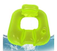 Lettino da piscina, gonfiabile, materasso con portabevande e braccioli per piscina, fiume, lago, spiagge