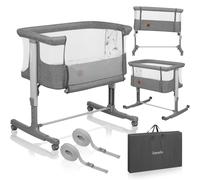 Lettino da viaggio per bambini AURORA 3-in-1: lettino, culla, lettino...
