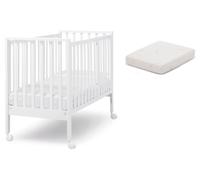 Lettino Erbesi Co-sleeping Evolution Bianco + Materasso Culla SCONTO DI 15€