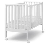 Lettino Erbesi Evolution - Culla & Lettino 6 in 1 Con Completo Piumone e 2 Materassi Inclusi : Colore - Bianco